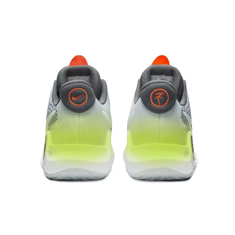 [Custom Unisex violent spiders]  KD Trey 5 IX Basketball Shoes Unisex Mid-Top Grey/Green/Black/White