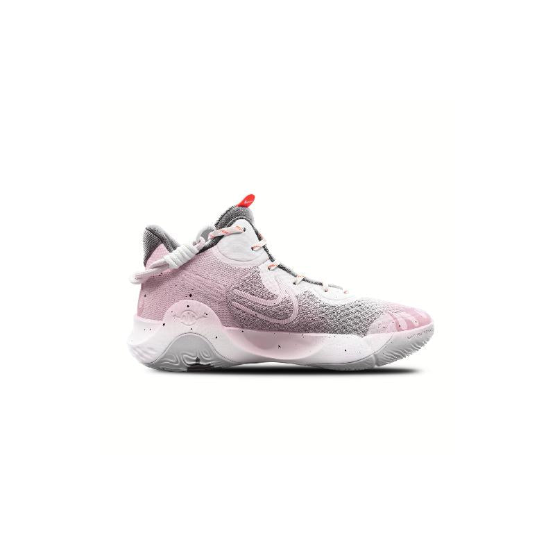 [Custom Pink and shiny swallowtail for both men and women]  KD Trey 5 IX Basketball Shoes Unisex Mid-Top Pink