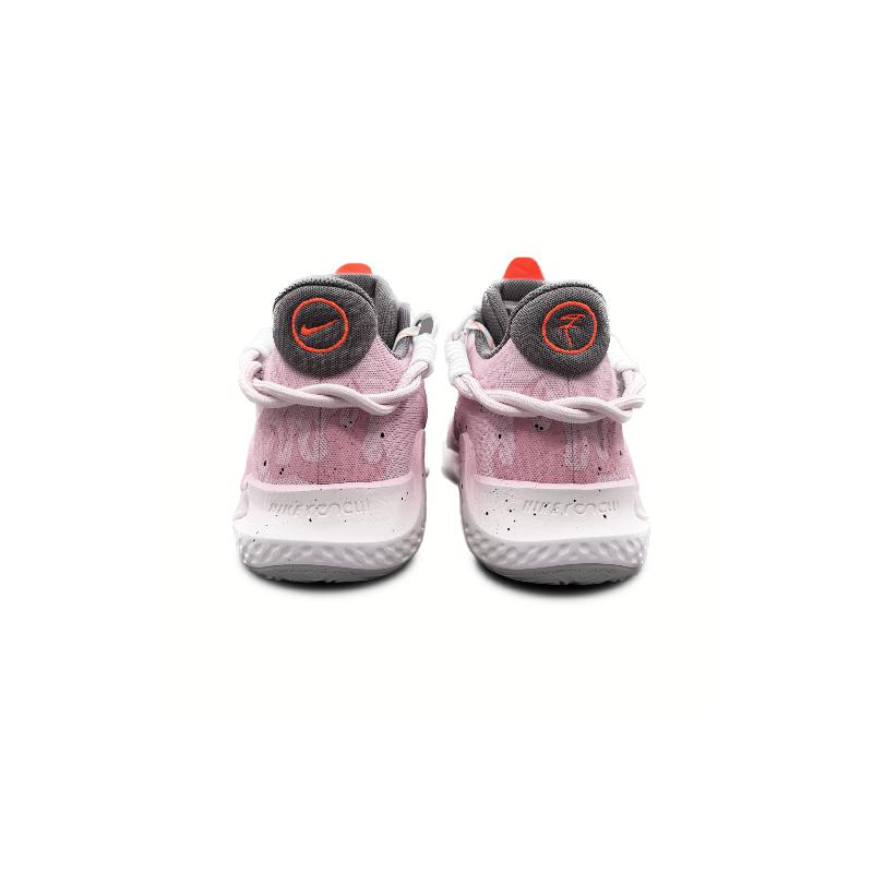 [Custom Pink and shiny swallowtail for both men and women]  KD Trey 5 IX Basketball Shoes Unisex Mid-Top Pink