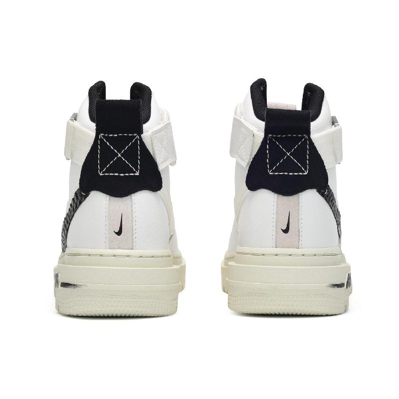 [Custom Female snake skin black and white]  Air Force 1 Skateboarding Shoes Women's