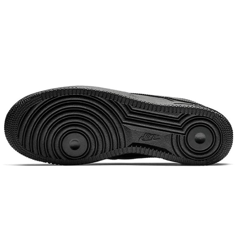 [Custom Black gold rose for women]  Air Force 1 Skateboard Shoes Women's Low-Top Black/Gold