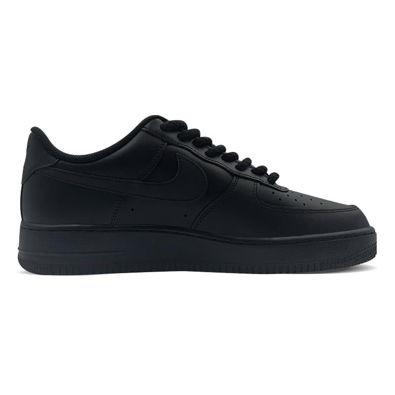 [Custom Peony Black Samurai]  Air Force 1 Skateboarding Shoes Women's