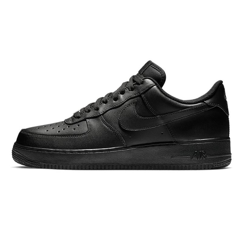 [Custom Peony Black Samurai]  Air Force 1 Skateboarding Shoes Women's