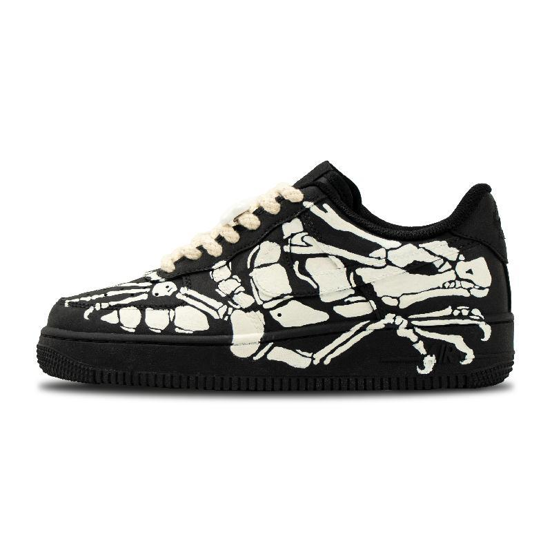 [Custom dragon keel]  Air Force 1 Skateboarding Shoes