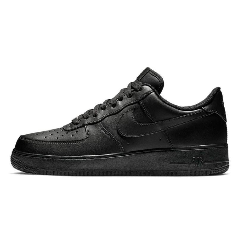 [Custom Colorful beads]  Air Force 1 Skateboarding Shoes Women's Low-top Black