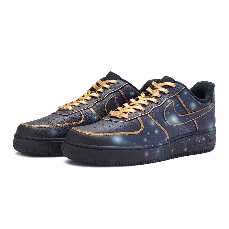 [Custom Female Nebula]  Air Force 1 Skateboarding Shoes Women's