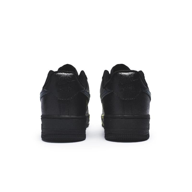 [Custom Women's crazy graffiti yellow]  Air Force 1 Skateboard Shoes Women's Low-Top Black/Yellow