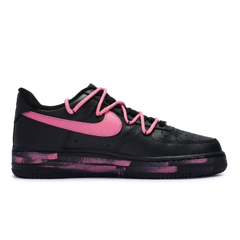 [Custom A female black sugar hot girl]  Air Force 1 Skateboarding Shoes Women's Low-top Pink