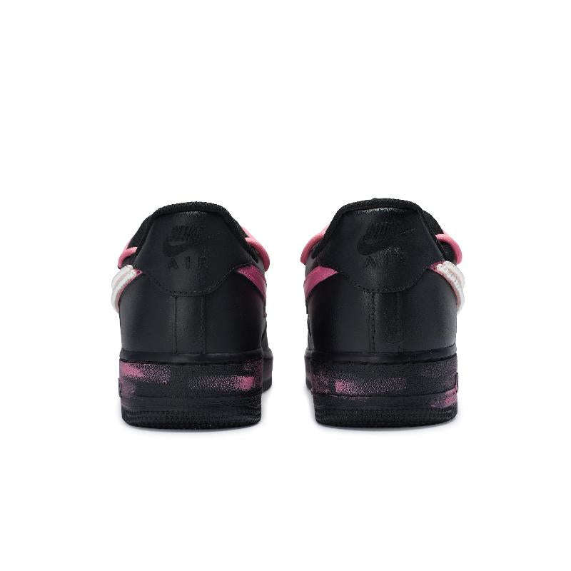 [Custom A female black sugar hot girl]  Air Force 1 Skateboarding Shoes Women's Low-top Pink