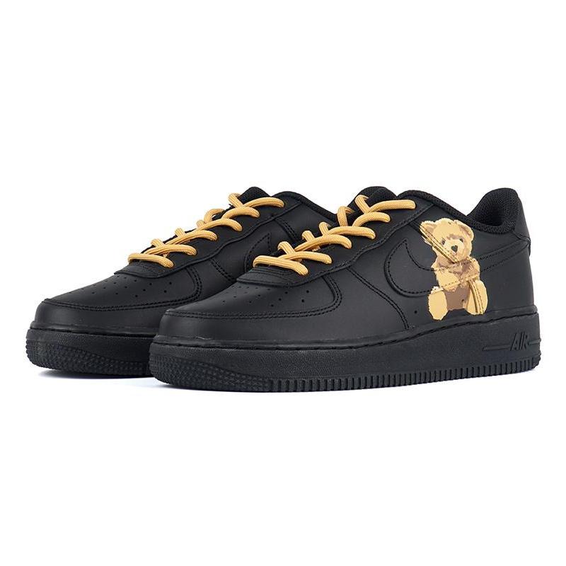[Custom Little Bear gift for women]  Air Force 1 Low Skateboarding Shoes Women