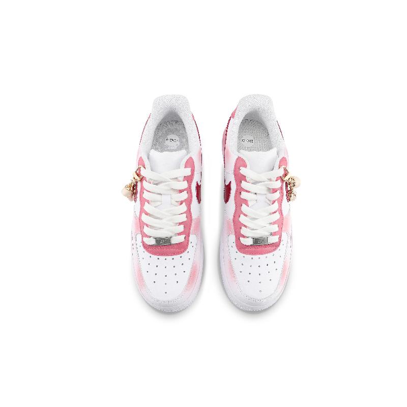 [Custom Women's rose love words]  Air Force 1 Skateboarding Shoes Women's