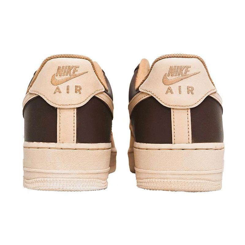 [Custom The coffee beans for women are brown]  Air Force 1 Skateboarding Shoes Women's Low-top Brown/Taupe