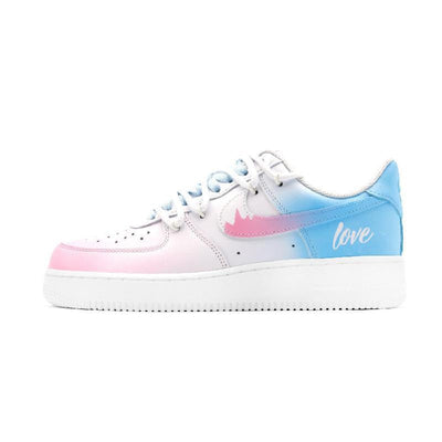 [Custom Deconstruction of Love Notes]  Air Force 1 Skateboarding Shoes Women's