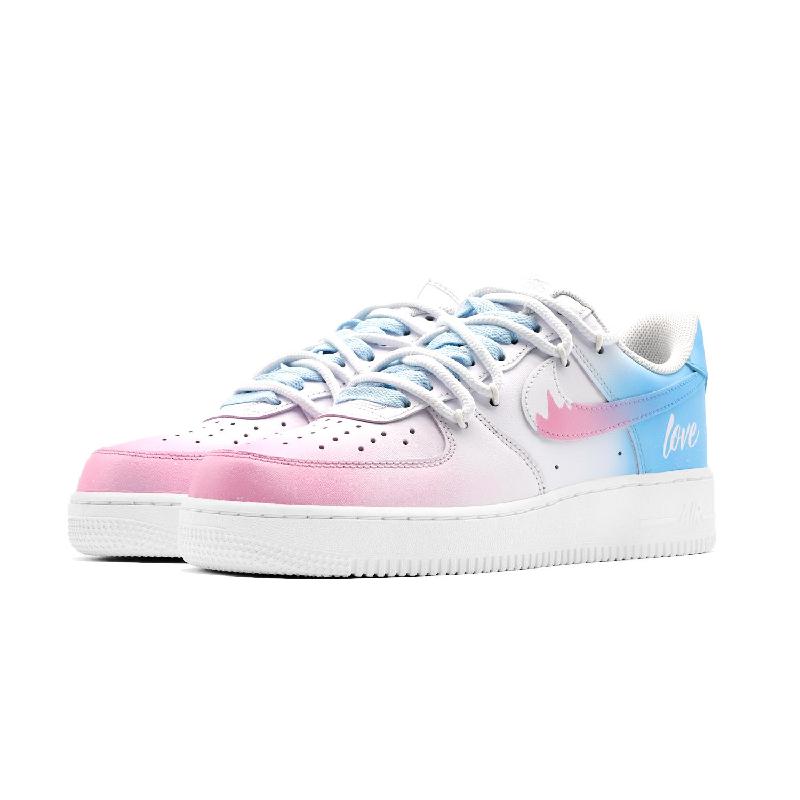 [Custom Deconstruction of Love Notes]  Air Force 1 Skateboarding Shoes Women's