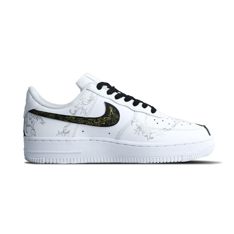 [Custom Taiji Yin and Yang]  Air Force 1 Skateboarding Shoes Women's