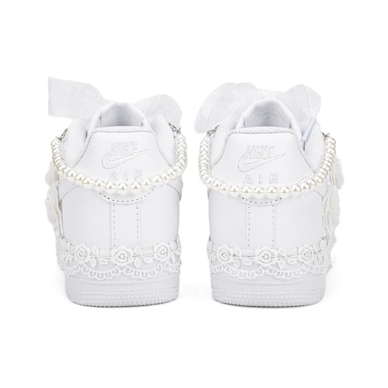[Custom Romantic Rose]  Air Force 1 Skateboarding Shoes Women's