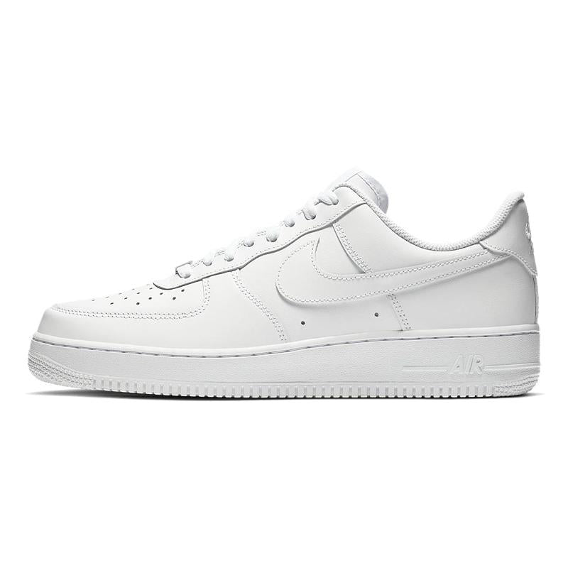 [Custom Flowers are red and grass is green]  Air Force 1 Skateboarding Shoes Women's Low-top White/black