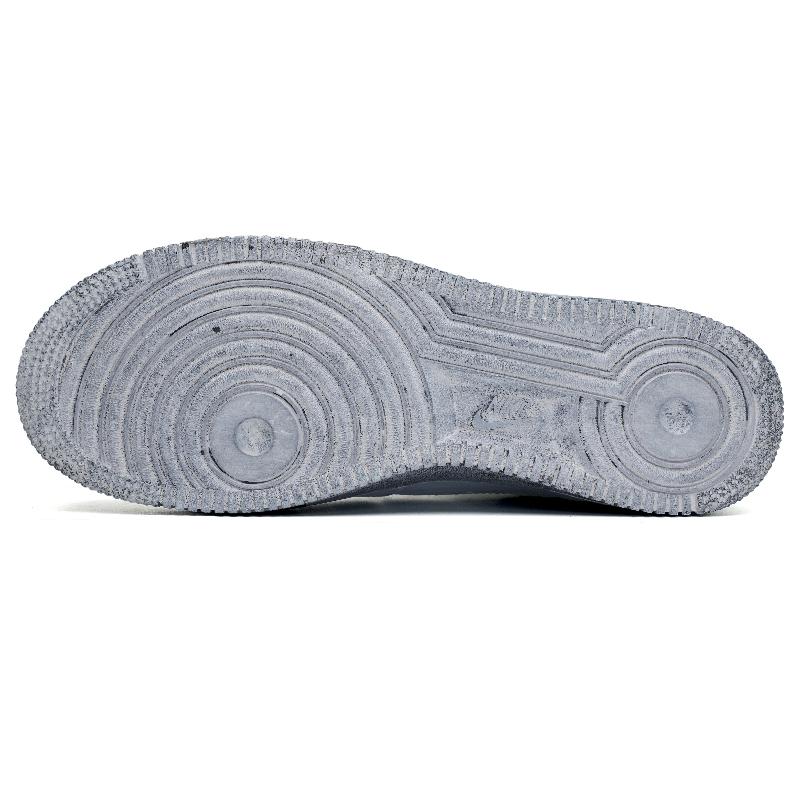 [Custom Colorful butterfly]  Air Force 1 Skateboarding Shoes Women's Low-top Grey/white