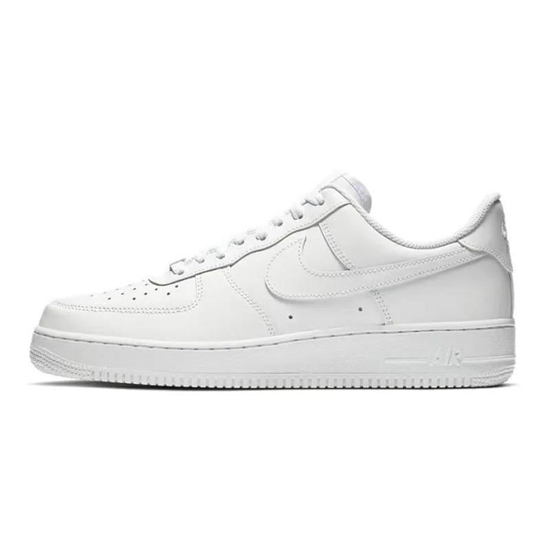 [Custom Green butterfly]  Air Force 1 Skateboarding Shoes Women's Low-top White/green