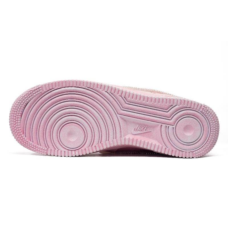 [Custom Pink Utopia]  Air Force 1 Skateboarding Shoes Women's