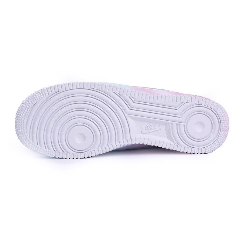 [Custom Cotton Candy Ocean]  Air Force 1 Skateboarding Shoes Women's