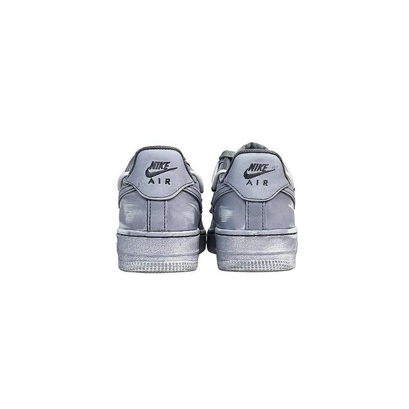 [Custom Grey immersion]  Air Force 1 Skateboarding Shoes Women's