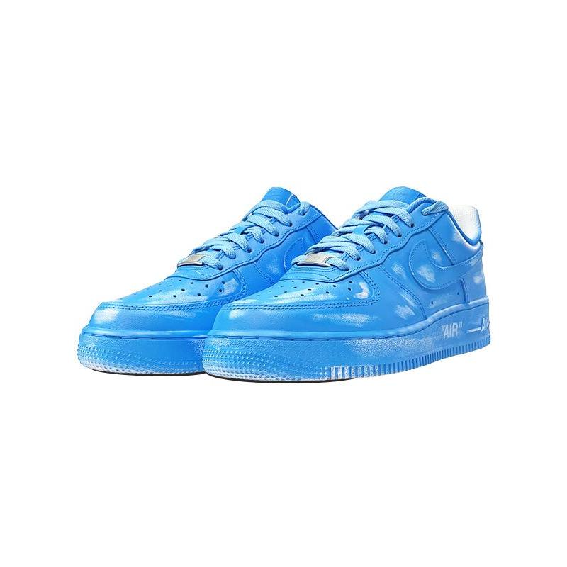 [Custom Blue sky and white clouds]  Air Force 1 Skateboarding Shoes Women's
