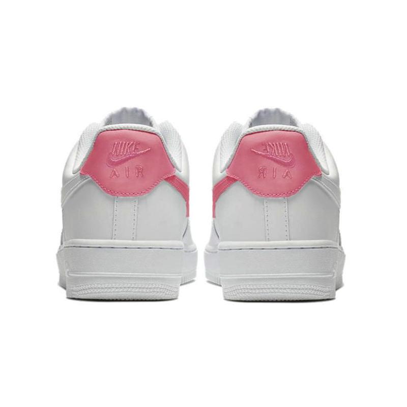 [Custom Women's pink flowers]  Air Force 1 Skateboarding Shoes Women's