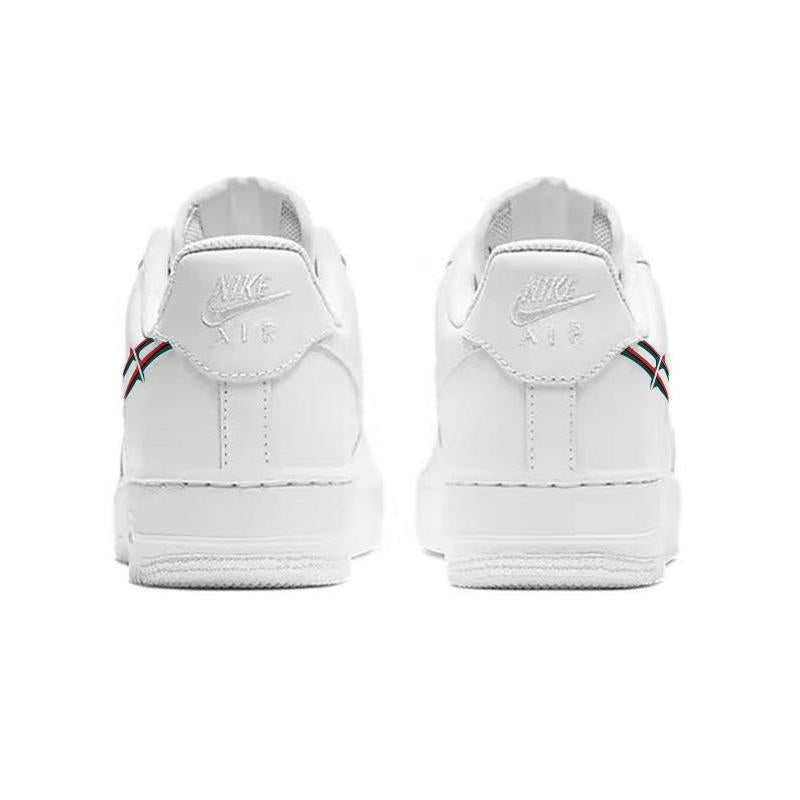 [Custom ByteDance]  Air Force 1 Skateboarding Shoes Women's Low-top White