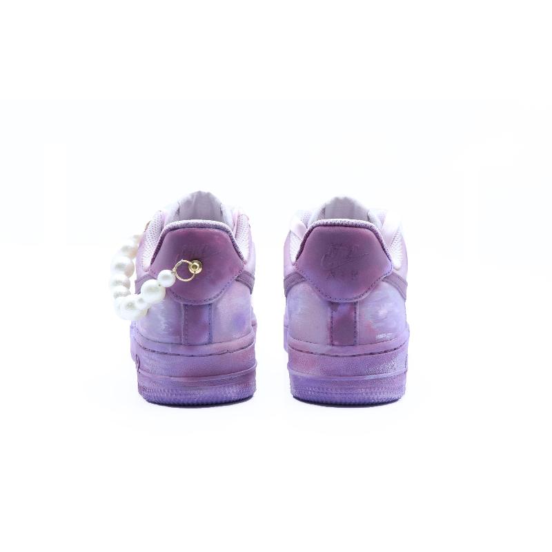 [Custom Aurora Teardrop]  Air Force 1 Skateboarding Shoes Women's