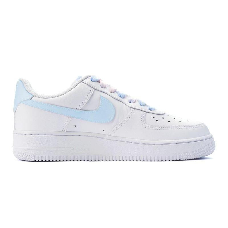 [Custom Pink and blue Nebula]  Air Force 1 Skateboarding Shoes Women's