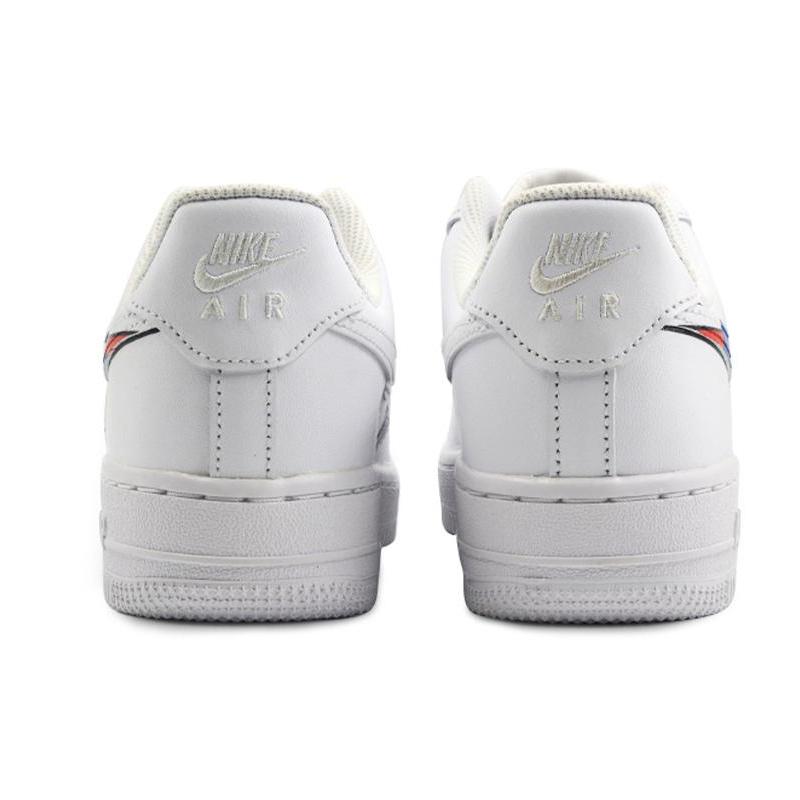 [Custom Women's Montrion QD]  Air Force 1 Skateboarding Shoes Women's Low-top White/Red/Blue/Yellow