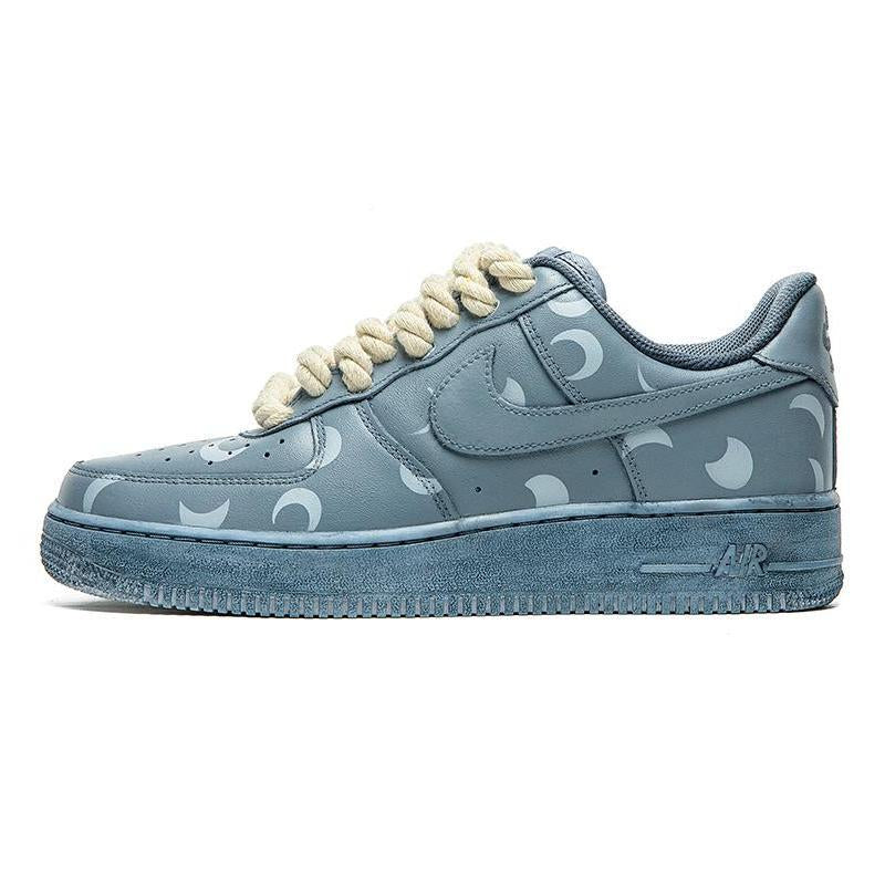 [Custom Female moon style]  Air Force 1 Skateboarding Shoes Women's