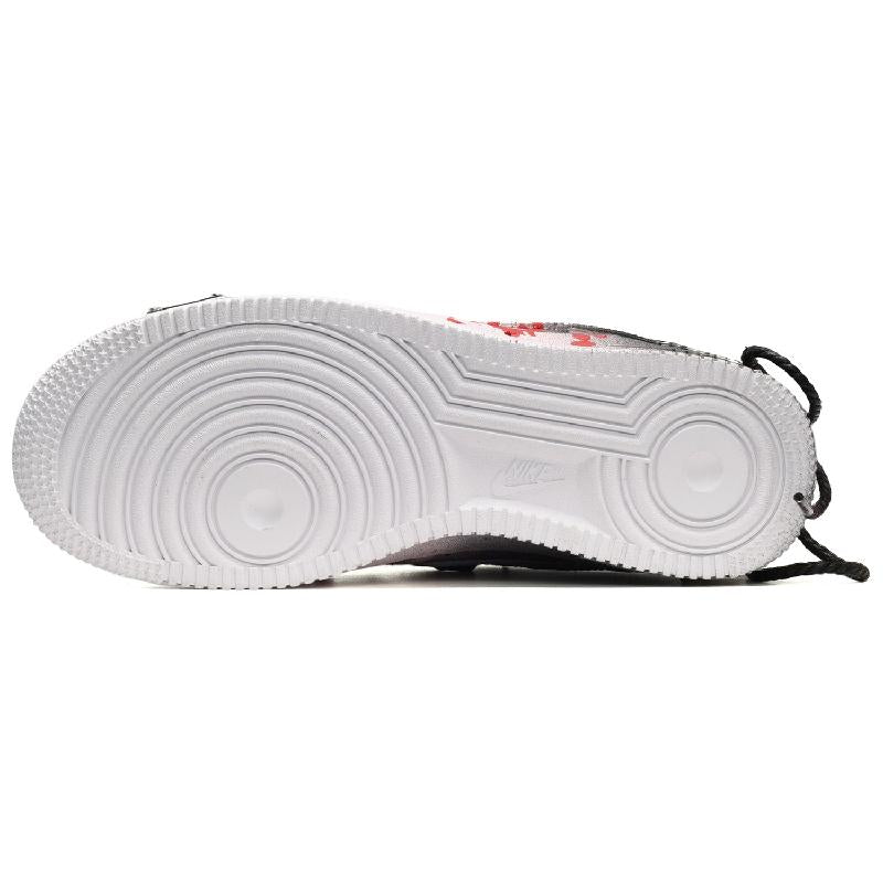 [Custom Female splash graffiti in black, white and red]  Air Force 1 Skateboarding Shoes Women's