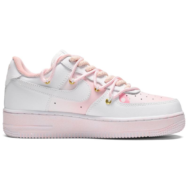 [Custom Summer Sparkling Water]  Air Force 1 Skateboarding Shoes Women's