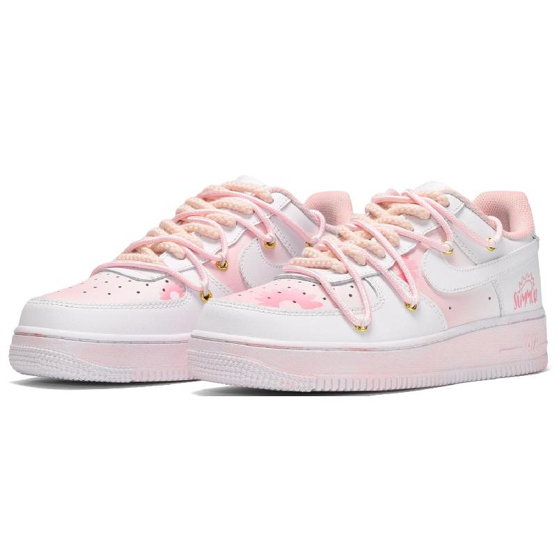 [Custom Summer Sparkling Water]  Air Force 1 Skateboarding Shoes Women's