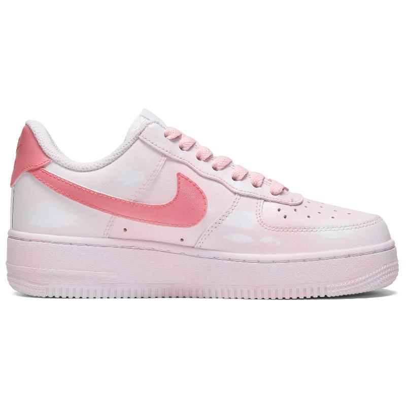 [Custom Women's pink rose]  Air Force 1 Skateboarding Shoes Women's