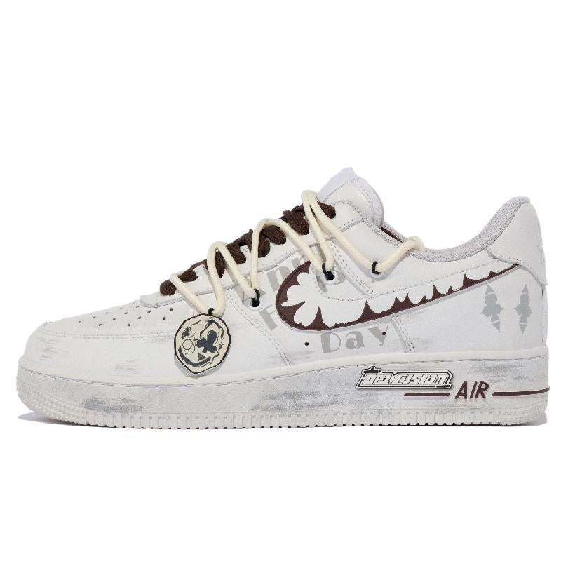 [Custom April Fool's Day for women xhzz]  Air Force 1 Skateboarding Shoes Women's
