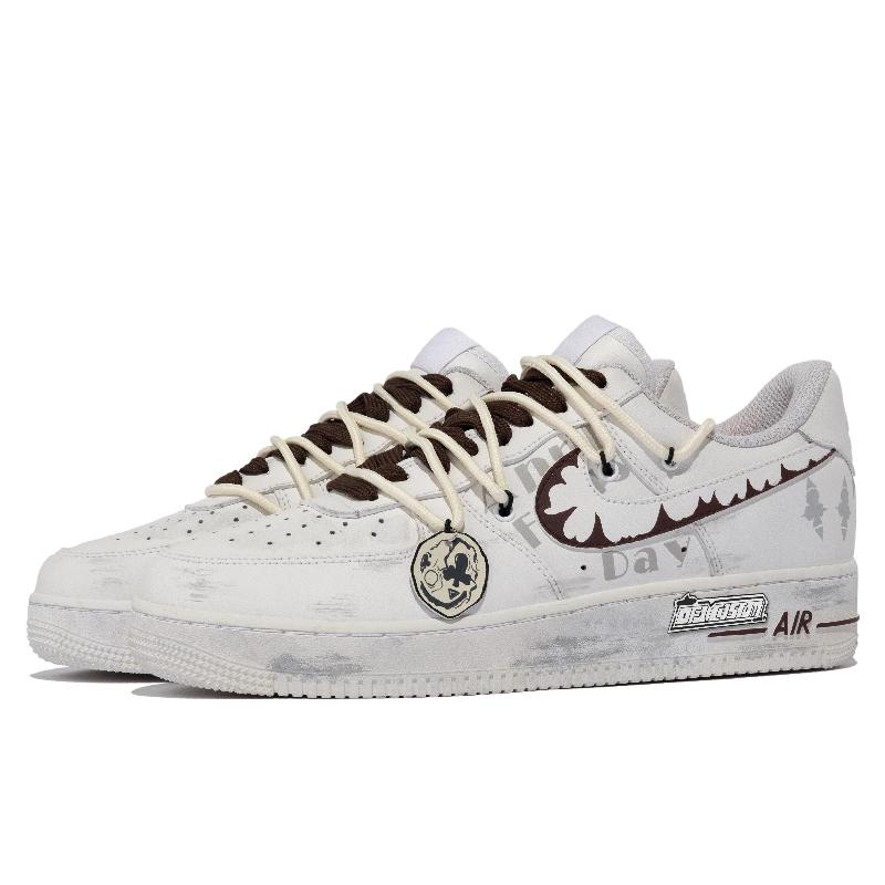 [Custom April Fool's Day for women xhzz]  Air Force 1 Skateboarding Shoes Women's