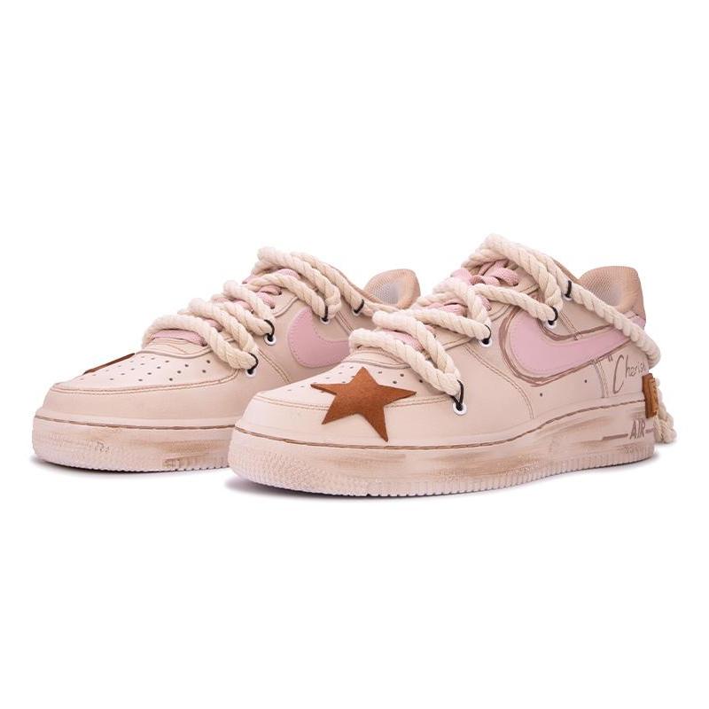 [Custom Cherish]  Air Force 1 Skateboarding Shoes Women's
