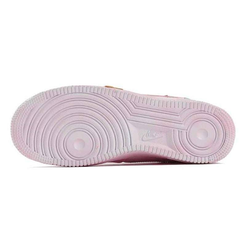 [Custom Retro scratch card for women]  Air Force 1 Skateboarding Shoes Women's Low-top Pink