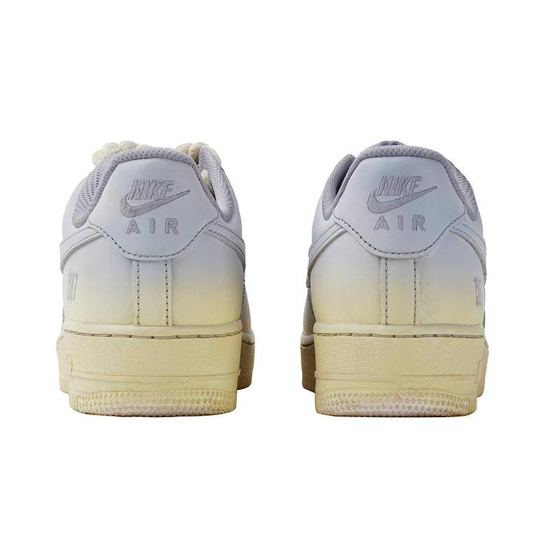 [Custom Low-top haze purple sneakers for women]  Air Force 1 Skateboarding Shoes Women's Low-top Purple/Yellow