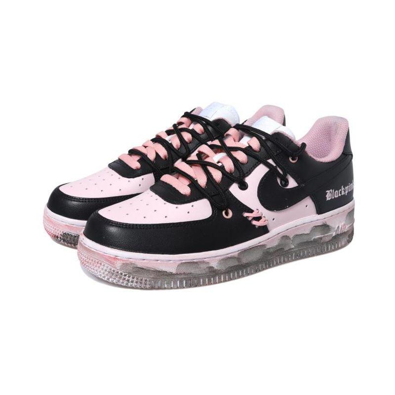 Neon Shadow -  Air Force 1 Skateboarding Shoes Women's