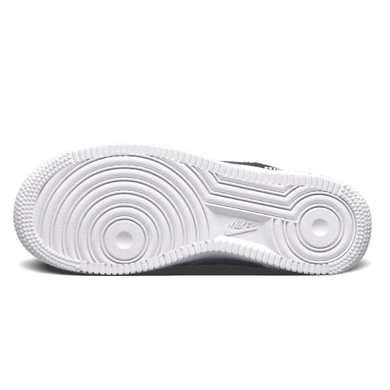 [Custom Black-green heart star]  Air Force 1 Skateboard Shoes Women's Low-Top White/Black/Green