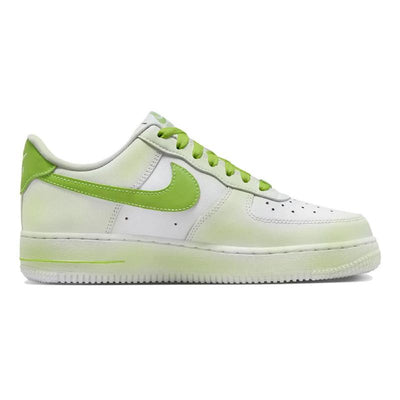 [Custom Happy Puppy]  Air Force 1 Skateboard Shoes Women's Low-Top White/Green