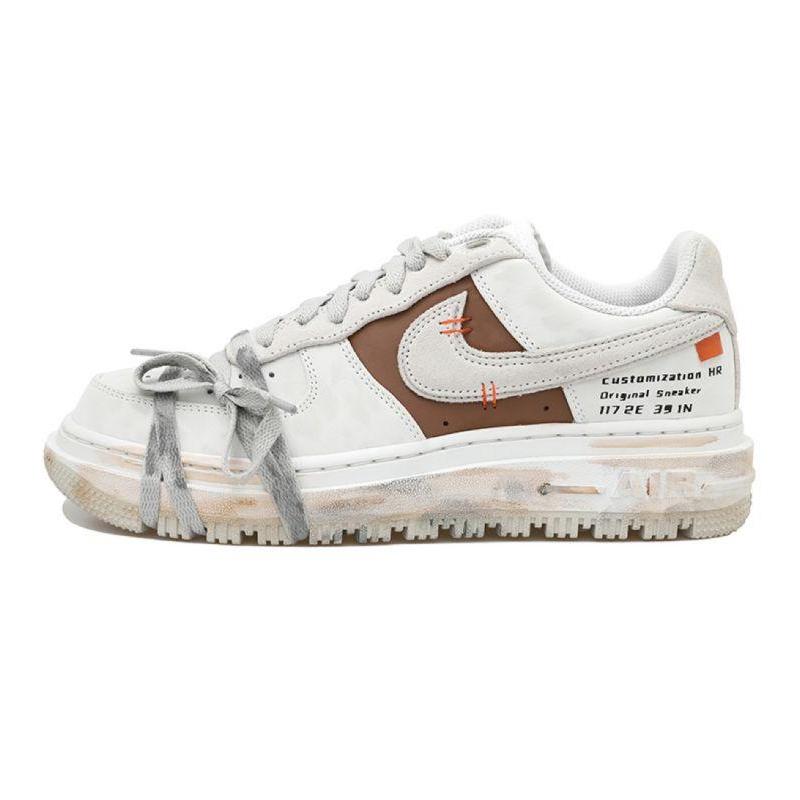 [Custom Lace-up bread]  Air Force 1 Skateboarding Shoes Men