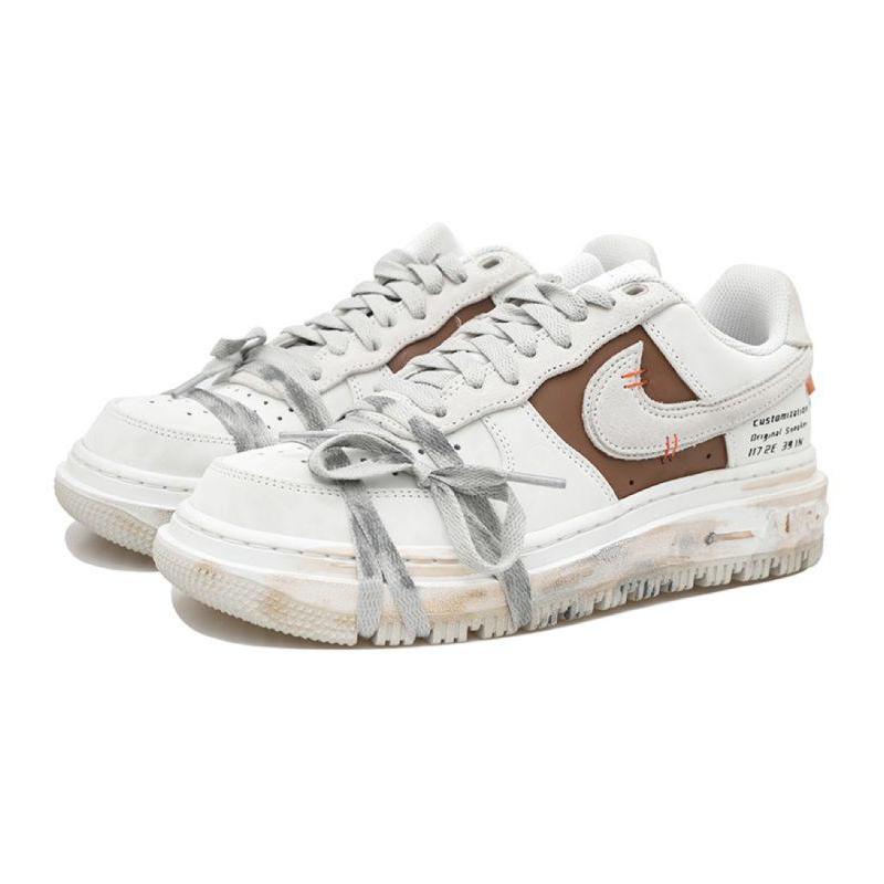 [Custom Lace-up bread]  Air Force 1 Skateboarding Shoes Men