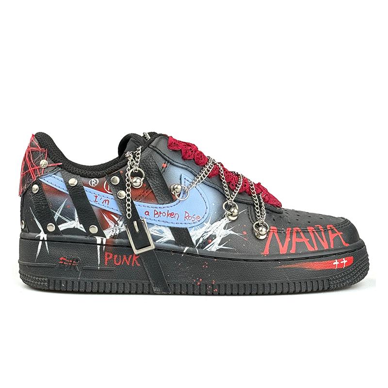 [Custom Nana Osaki E]  Air Force 1 Skateboarding Shoes Women's