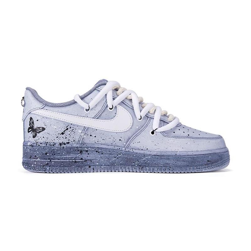 [Custom Women's retro butterfly]  Air Force 1 Skateboarding Shoes Women's
