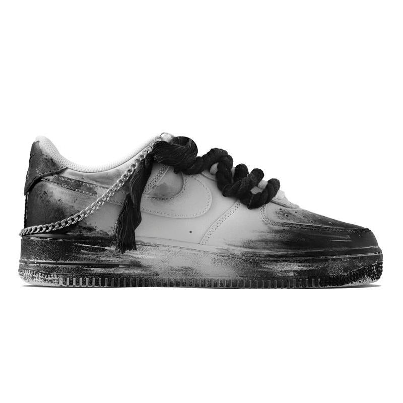 [Custom Dark Halloween]  Air Force 1 Skateboarding Shoes Unisex
